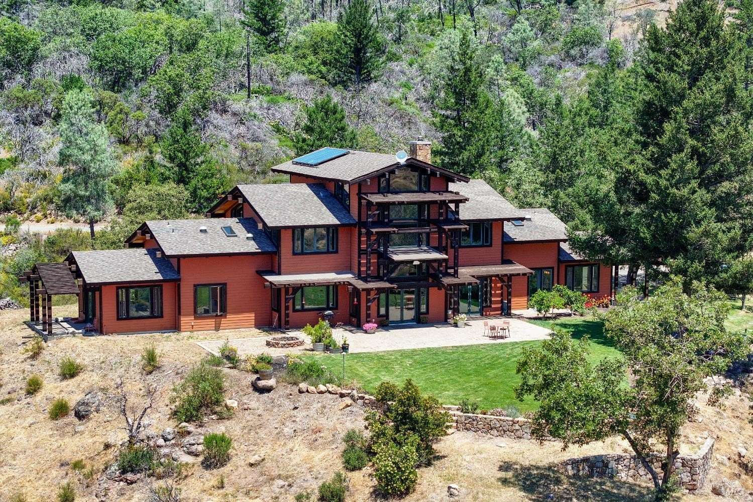 20 Acres of Land with Home for Sale in Angwin, California