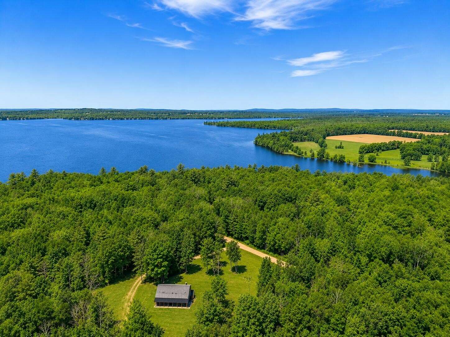 3.9 Acres of Land with Home for Sale in Newport, Maine
