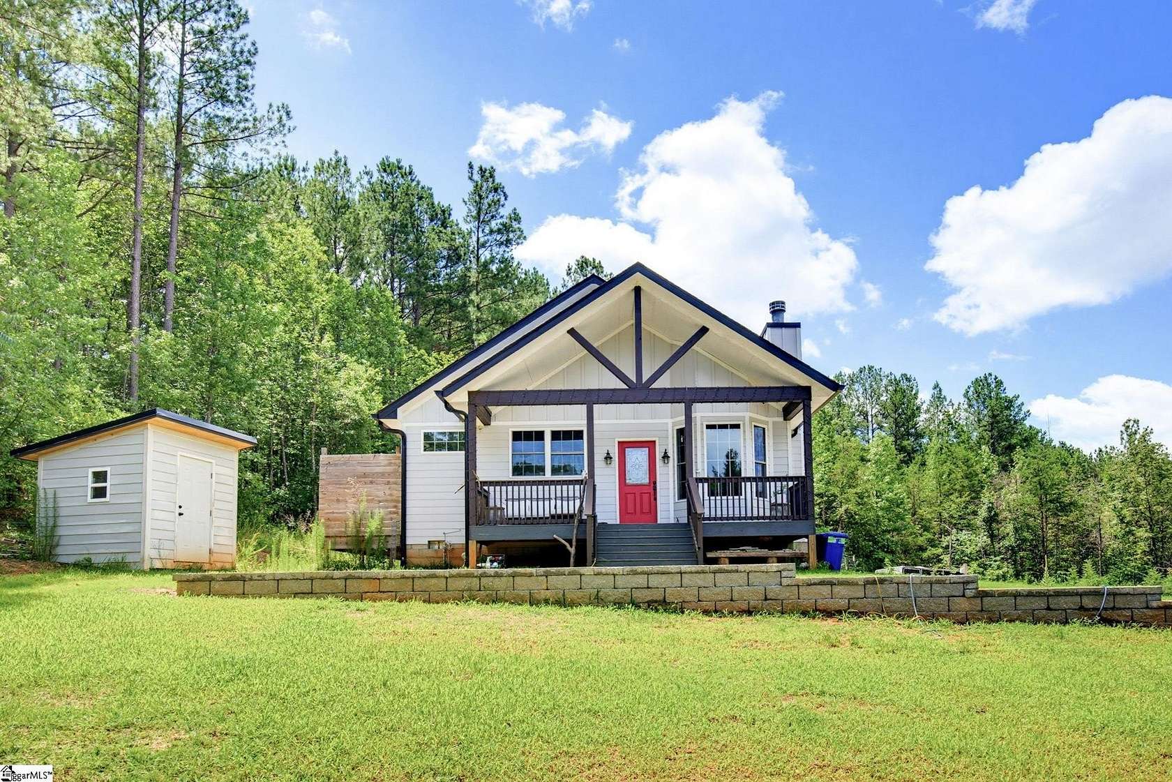14.3 Acres of Land with Home for Sale in Landrum, South Carolina