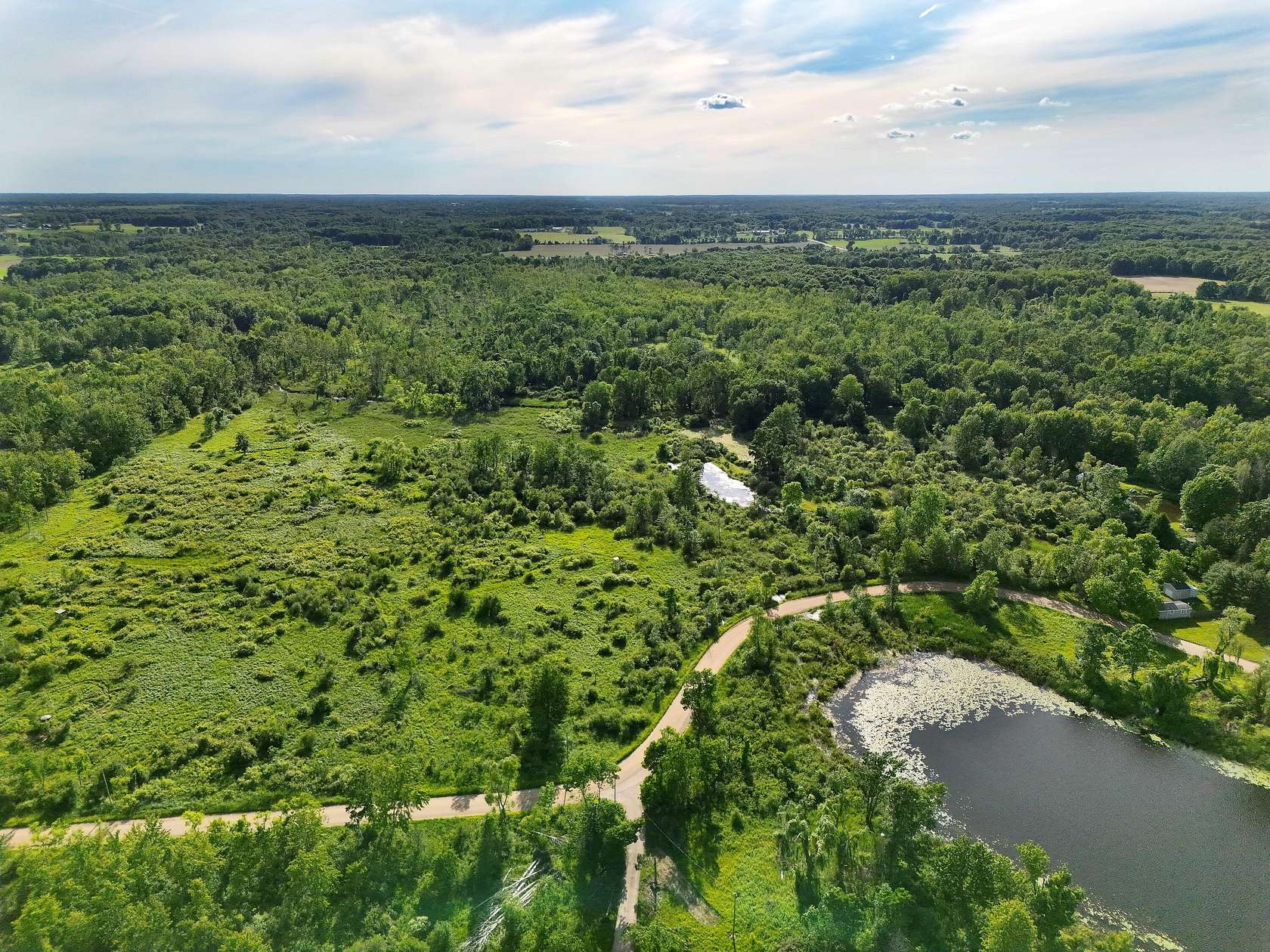 39.5 Acres of Recreational Land for Sale in Fenwick, Michigan