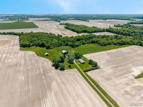 29.5 Acres of Recreational Land with Home for Sale in Mount Olive, Illinois