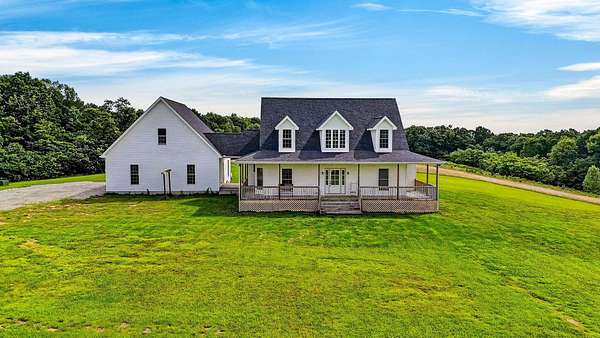 13.1 Acres of Land with Home for Sale in Lucasville, Ohio