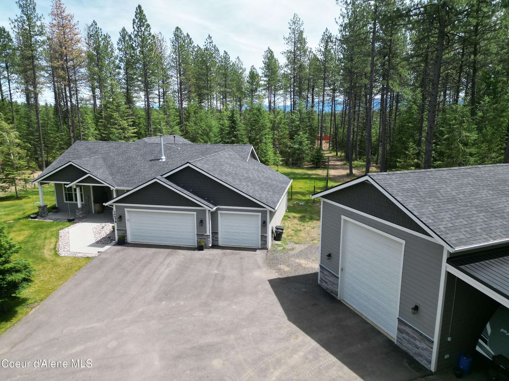 5 Acres of Land with Home for Sale in Athol, Idaho