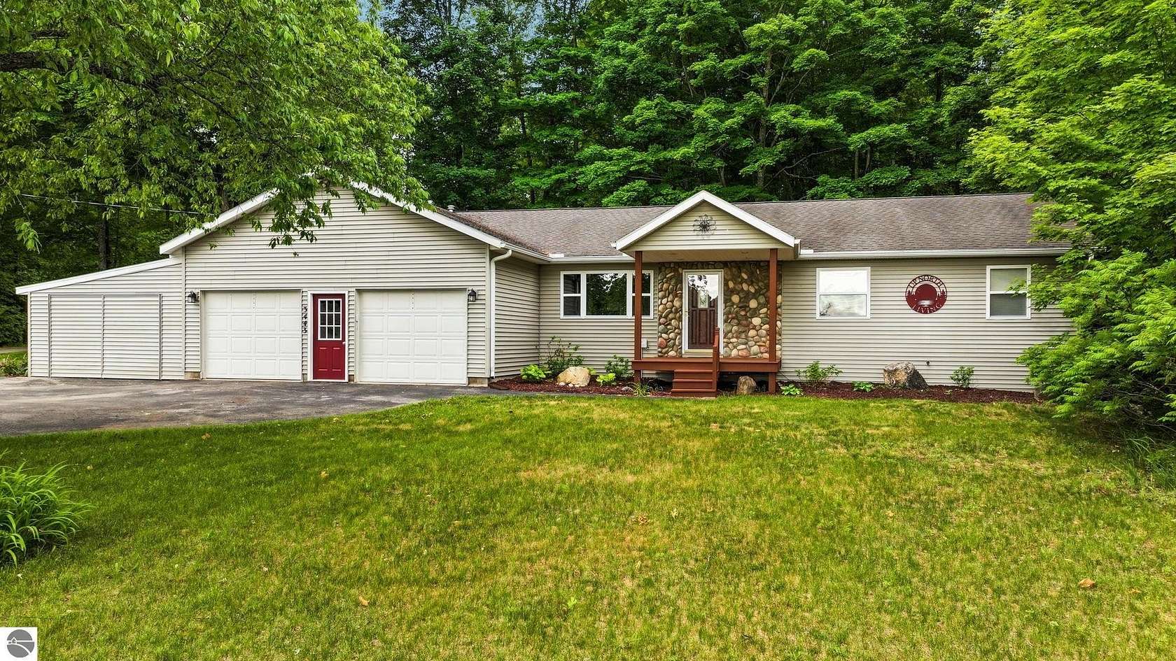 2.3 Acres of Land with Home for Sale in Williamsburg, Michigan