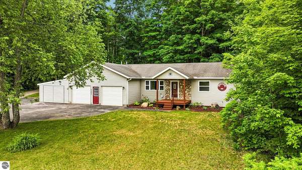 2.3 Acres of Land with Home for Sale in Williamsburg, Michigan