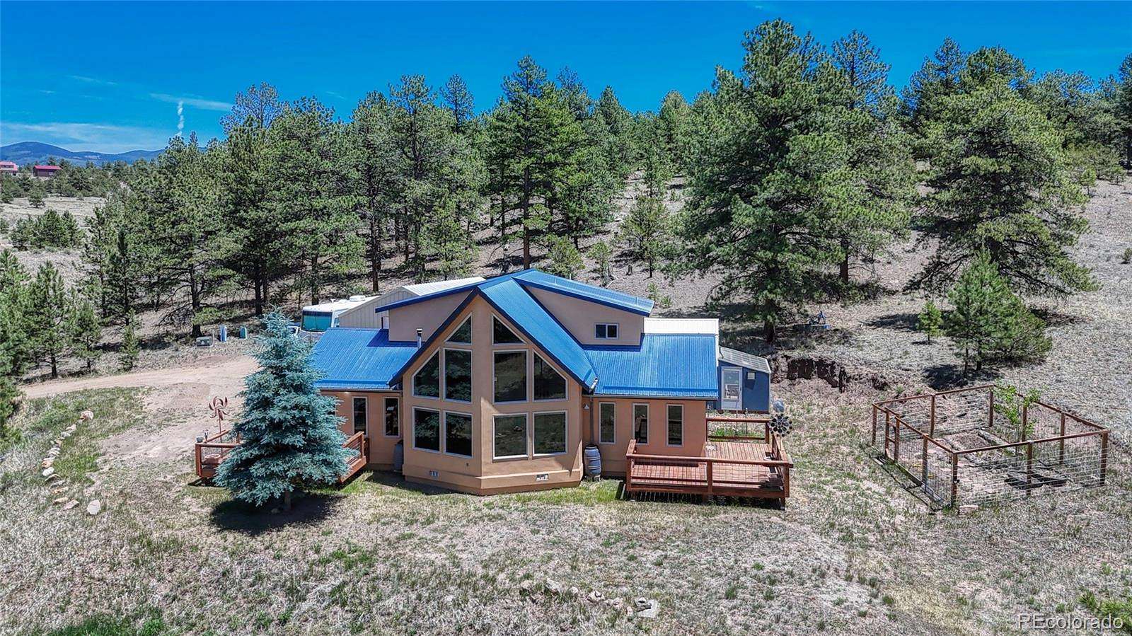 6 Acres of Land with Home for Sale in Westcliffe, Colorado