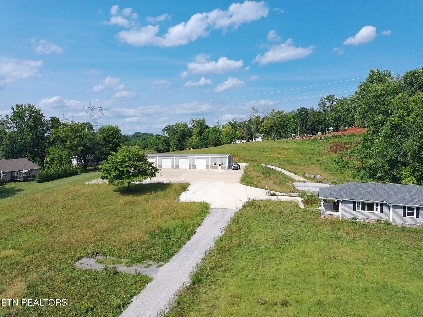 7.7 Acres of Land with Home for Sale in Maryville, Tennessee