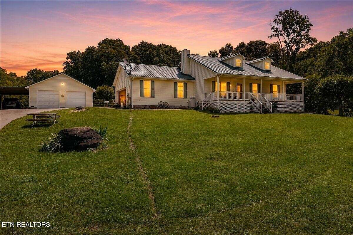 24.6 Acres of Land with Home for Sale in Englewood, Tennessee