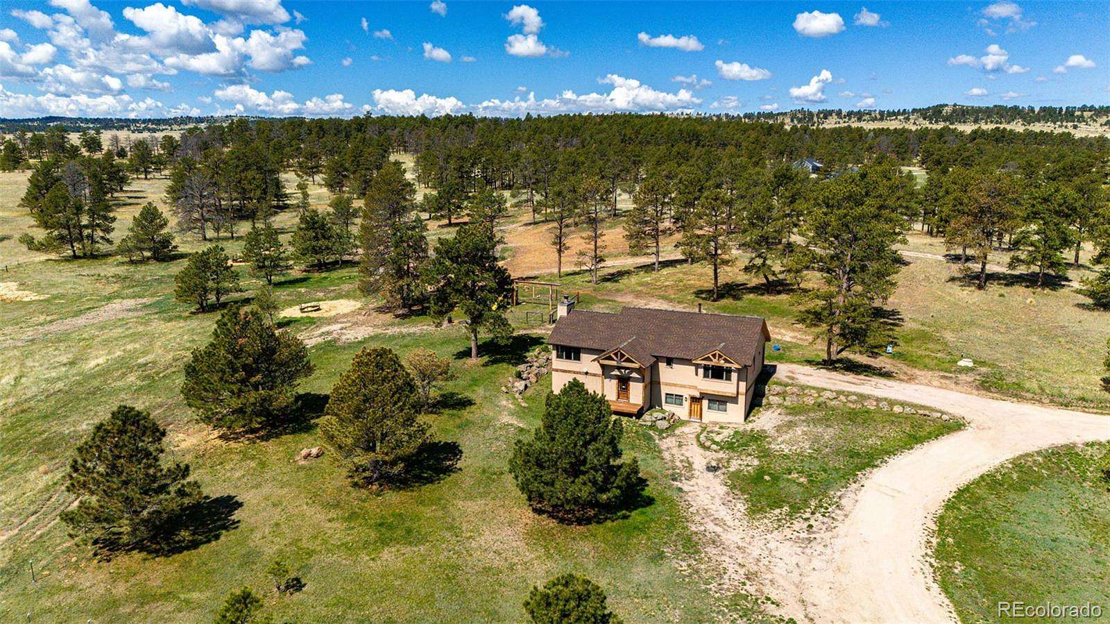 60 Acres of Land with Home for Sale in Kiowa, Colorado