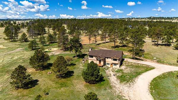60 Acres of Land with Home for Sale in Kiowa, Colorado