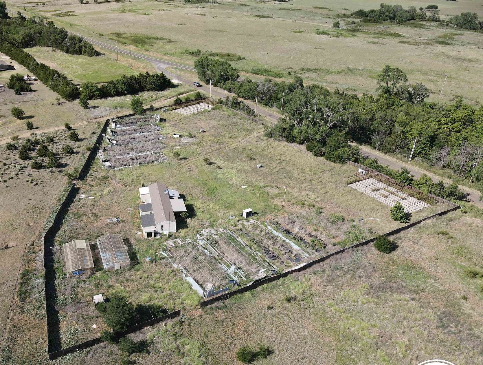 3.58 Acres of Land with Home for Sale in Sharon, Oklahoma