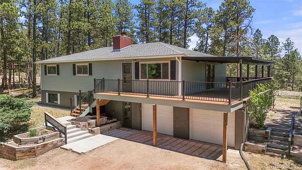 5 Acres of Land with Home for Sale in Colorado Springs, Colorado