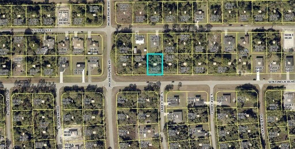 0.26 Acres of Residential Land for Sale in Lehigh Acres, Florida