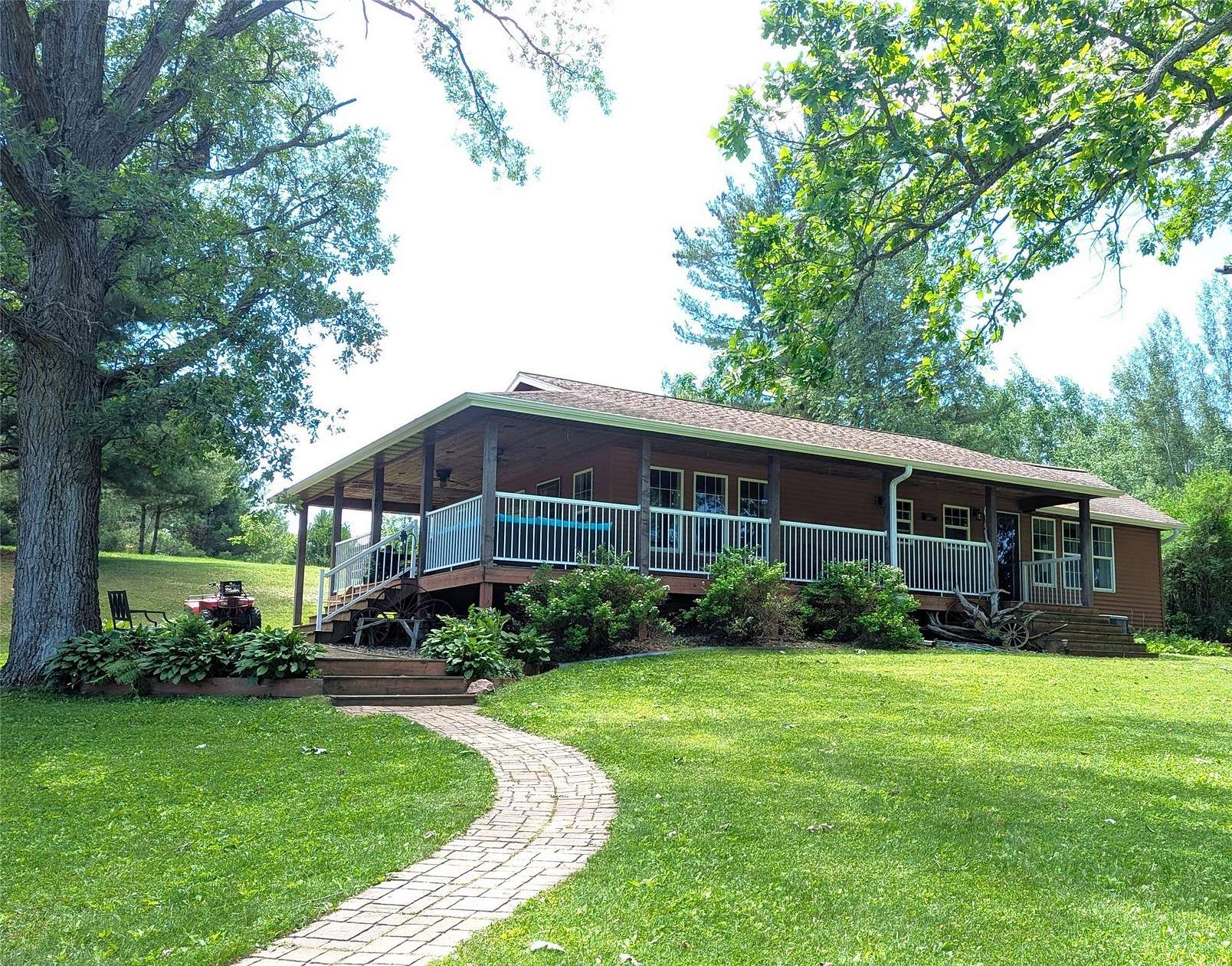 5 Acres of Land with Home for Sale in Bruce, Wisconsin