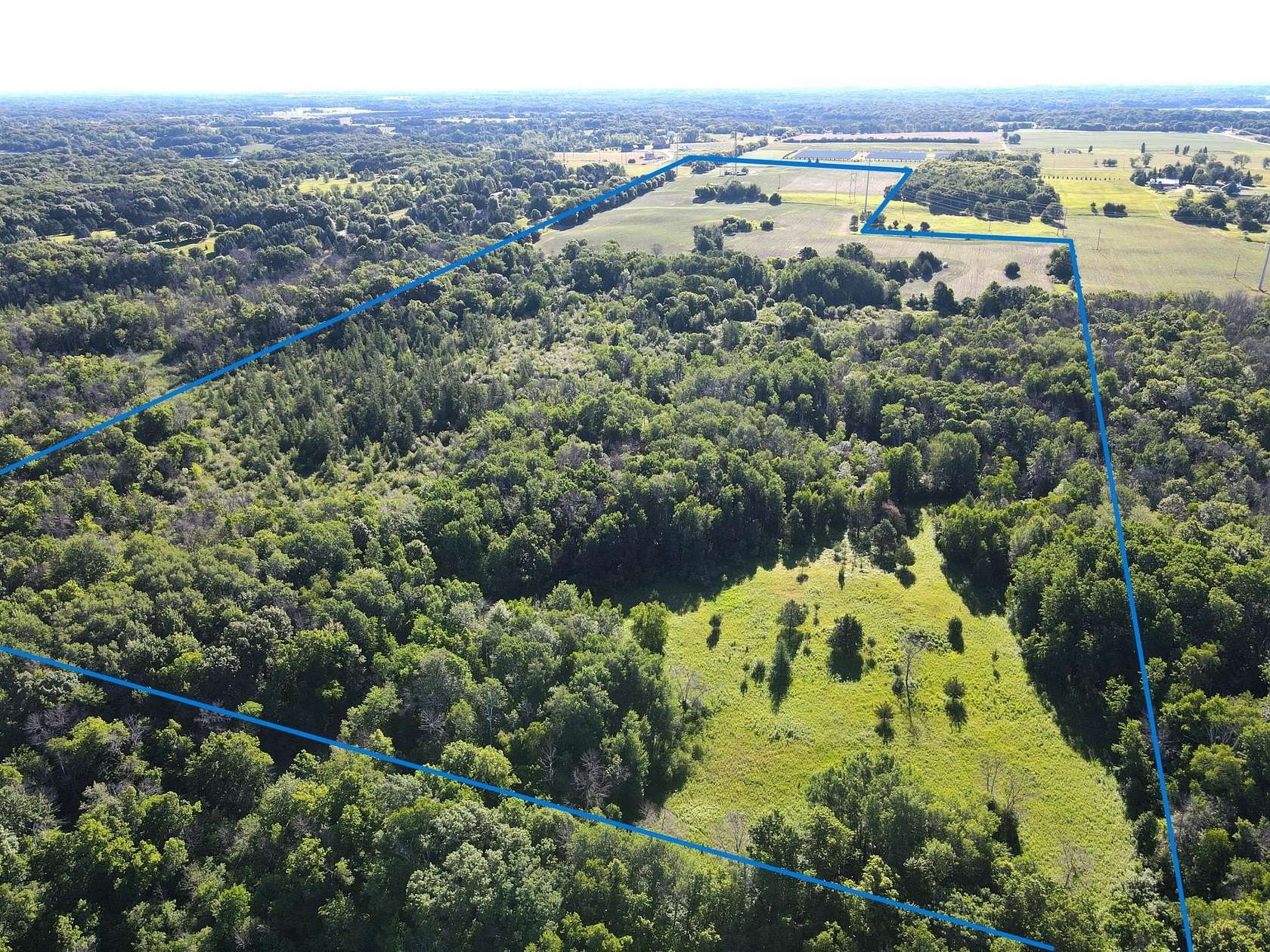 97.6 Acres of Land for Sale in Forest Lake, Minnesota
