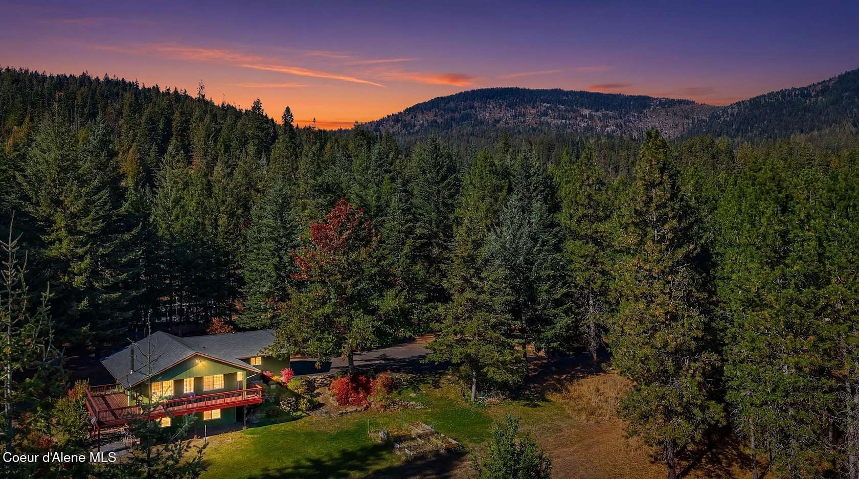 5.54 Acres of Land with Home for Sale in Rathdrum, Idaho