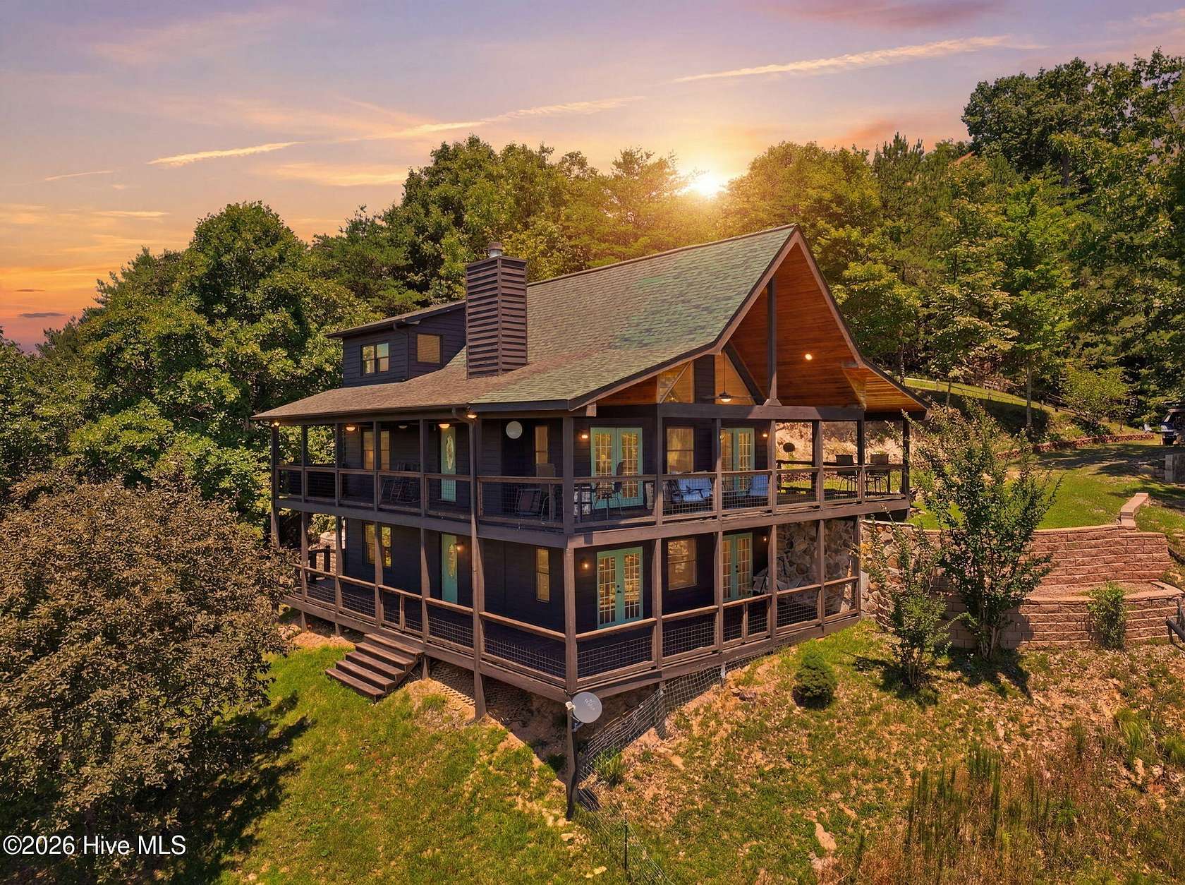 3.86 Acres of Land with Home for Sale in Murphy, North Carolina