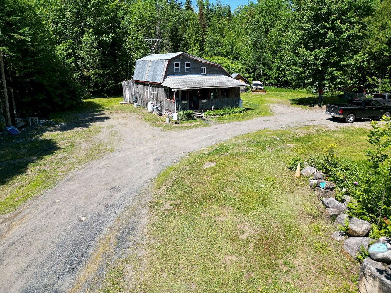 5.37 Acres of Land with Home for Sale in Embden, Maine