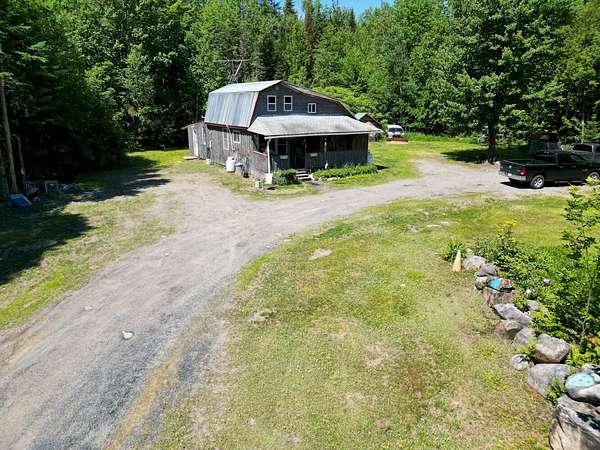 5.37 Acres of Land with Home for Sale in Embden, Maine