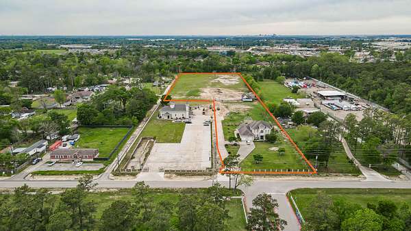 7.7 Acres of Mixed-Use Land for Sale in Humble, Texas