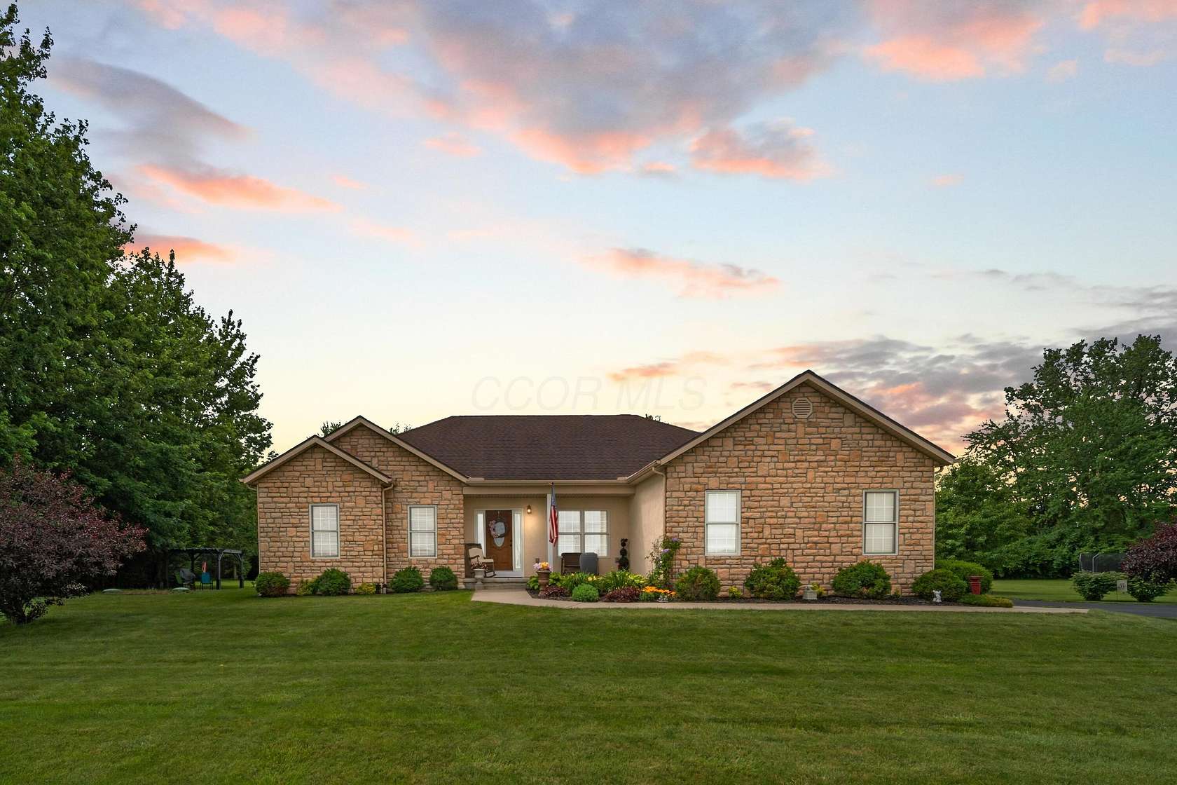 1.57 Acres of Land with Home for Sale in Plain City, Ohio