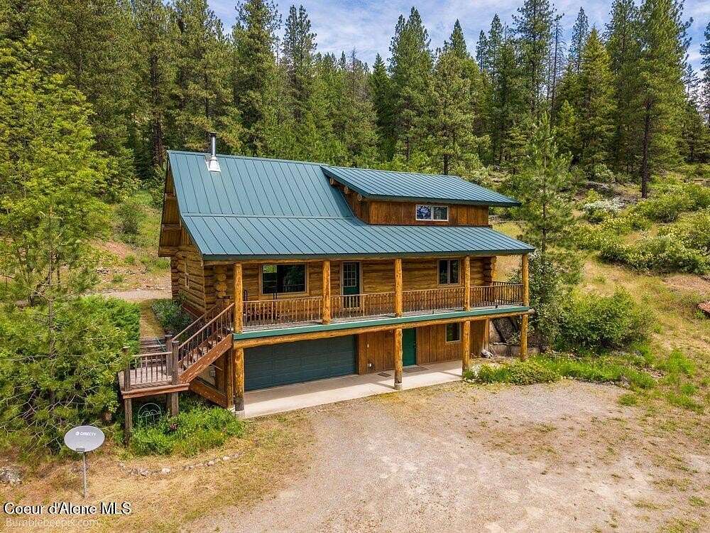 5 Acres of Land with Home for Sale in Spirit Lake, Idaho
