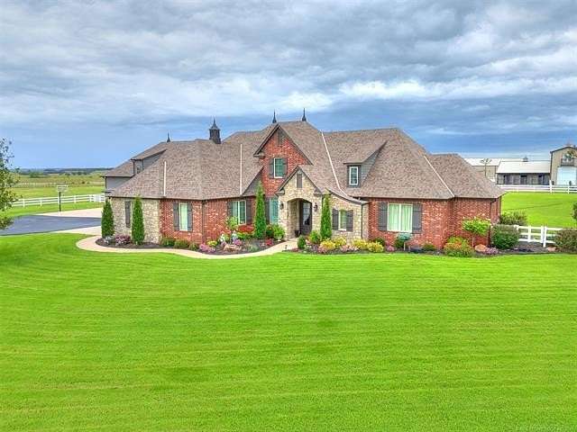 11.2 Acres of Land with Home for Sale in Inola, Oklahoma