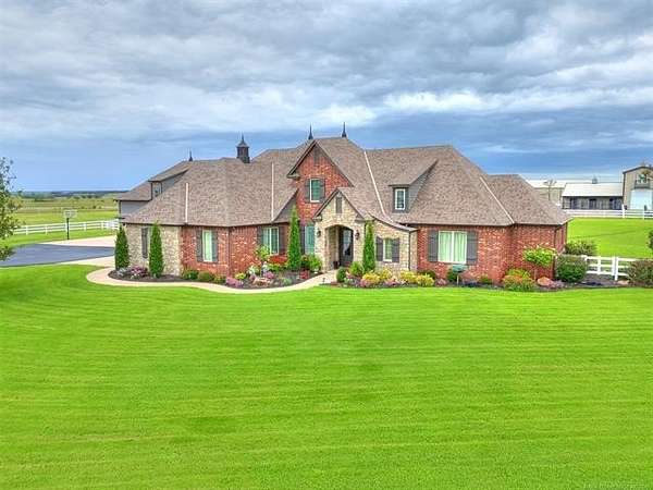 11.2 Acres of Land with Home for Sale in Inola, Oklahoma