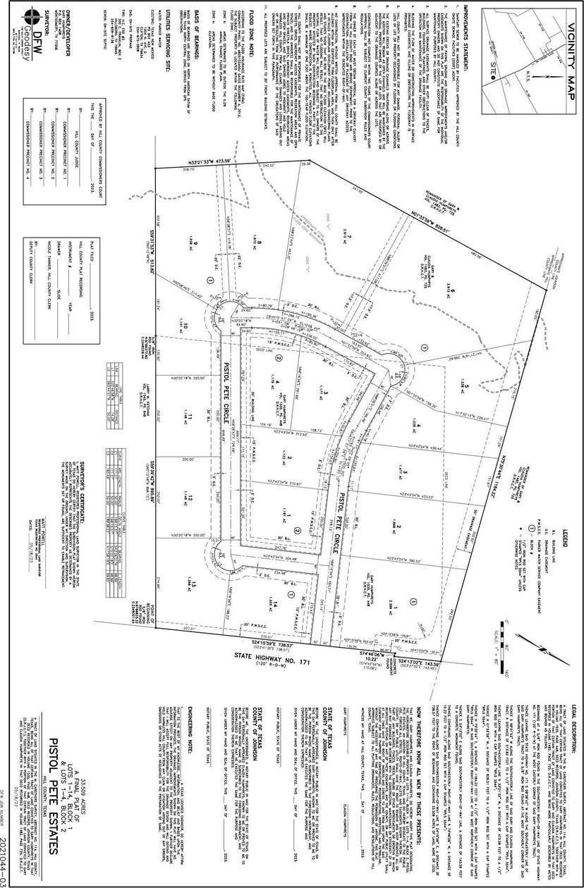 1.33 Acres of Residential Land for Sale in Covington, Texas
