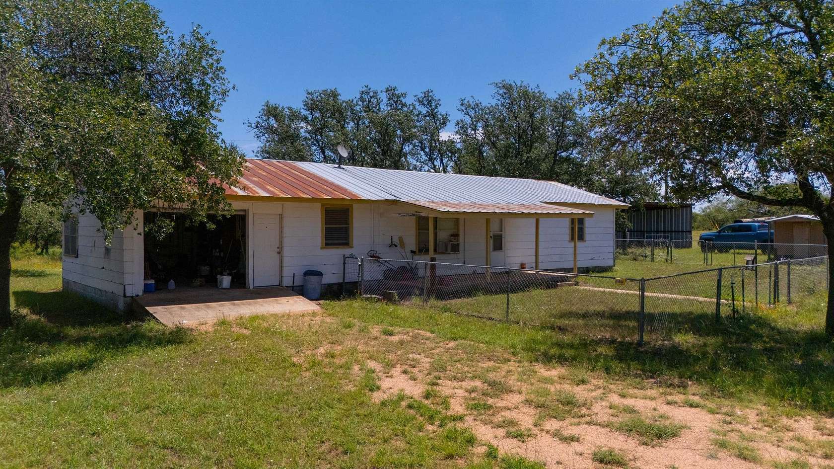 53 Acres of Land with Home for Sale in Voca, Texas