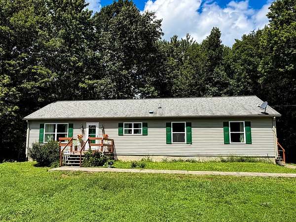 4 Acres of Land with Home for Sale in Nelsonville, Ohio
