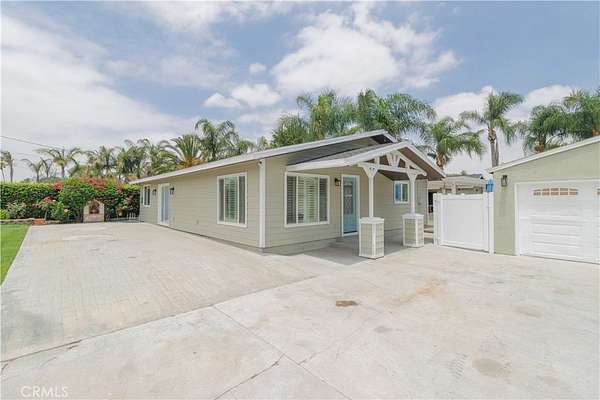 2.43 Acres of Land with Home for Lease in Jurupa Valley, California