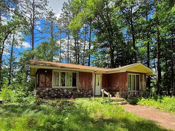 13.5 Acres of Land with Home for Sale in Hayward, Wisconsin