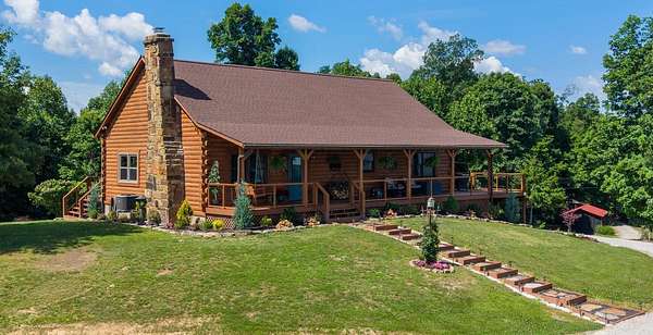 47.9 Acres of Recreational Land with Home for Sale in McKee, Kentucky