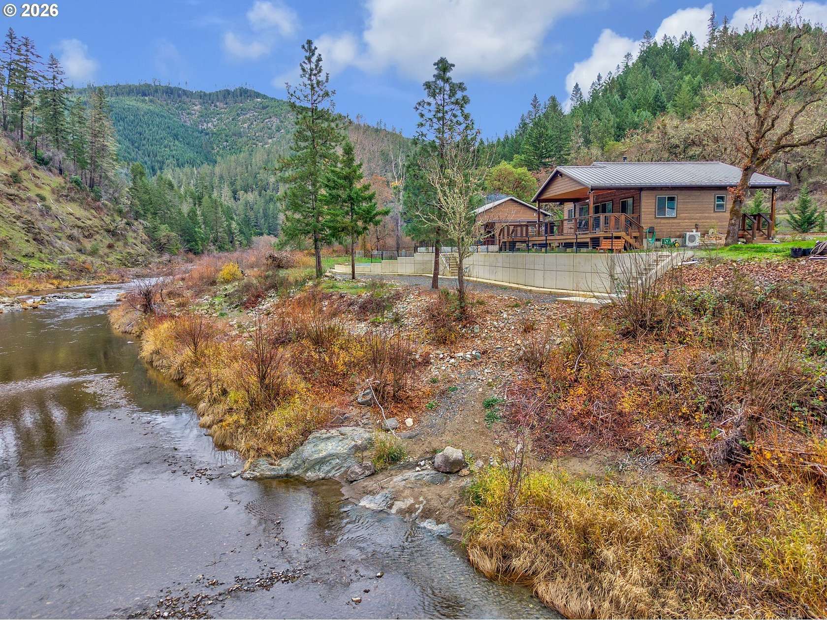 23 Acres of Recreational Land with Home for Sale in Riddle, Oregon