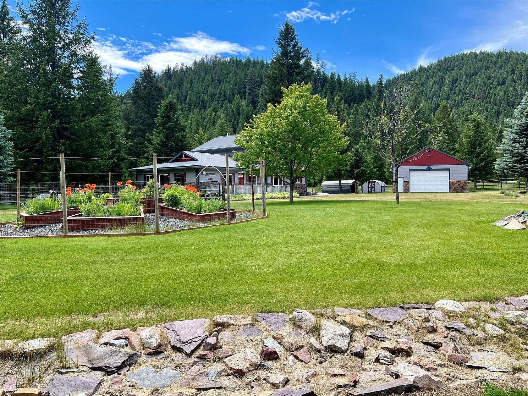 10 Acres of Land with Home for Sale in Alberton, Montana