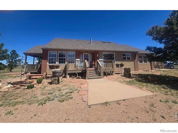 40 Acres of Recreational Land with Home for Sale in Livermore, Colorado
