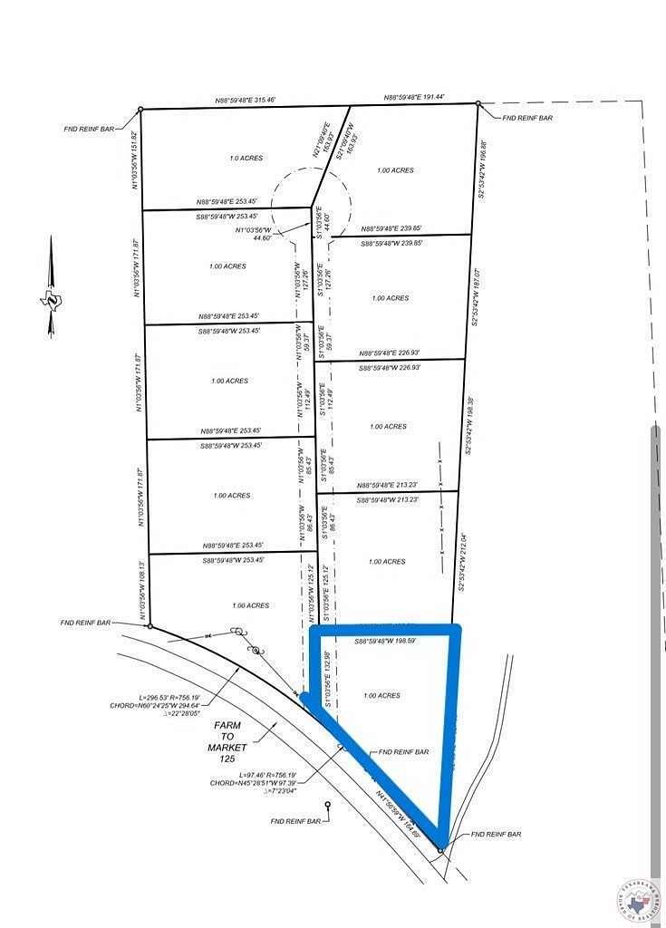 1 Acre of Residential Land for Sale in McLeod, Texas