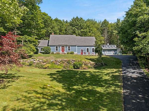 3.74 Acres of Land with Home for Sale in New Boston, New Hampshire
