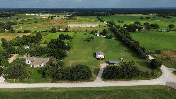 5 Acres of Land with Home for Sale in Bowie, Texas