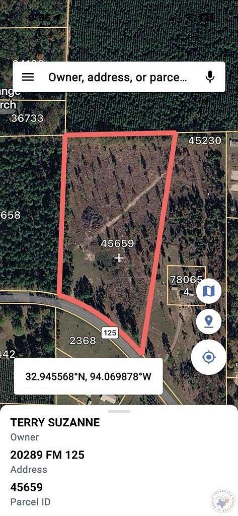 1 Acre of Residential Land for Sale in McLeod, Texas