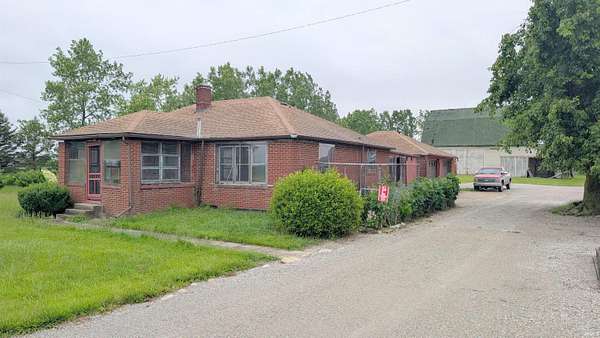 1.8 Acres of Land with Home for Sale in Uniondale, Indiana