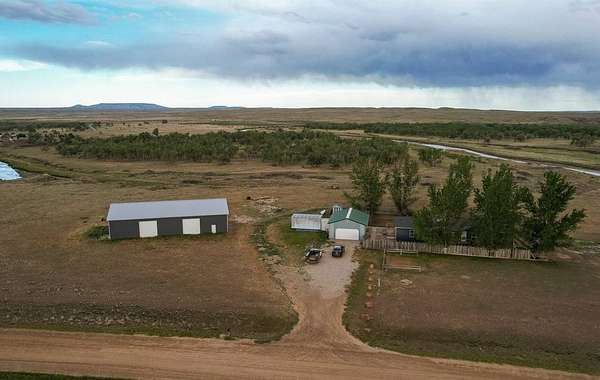 40 Acres of Land with Home for Sale in Kaycee, Wyoming