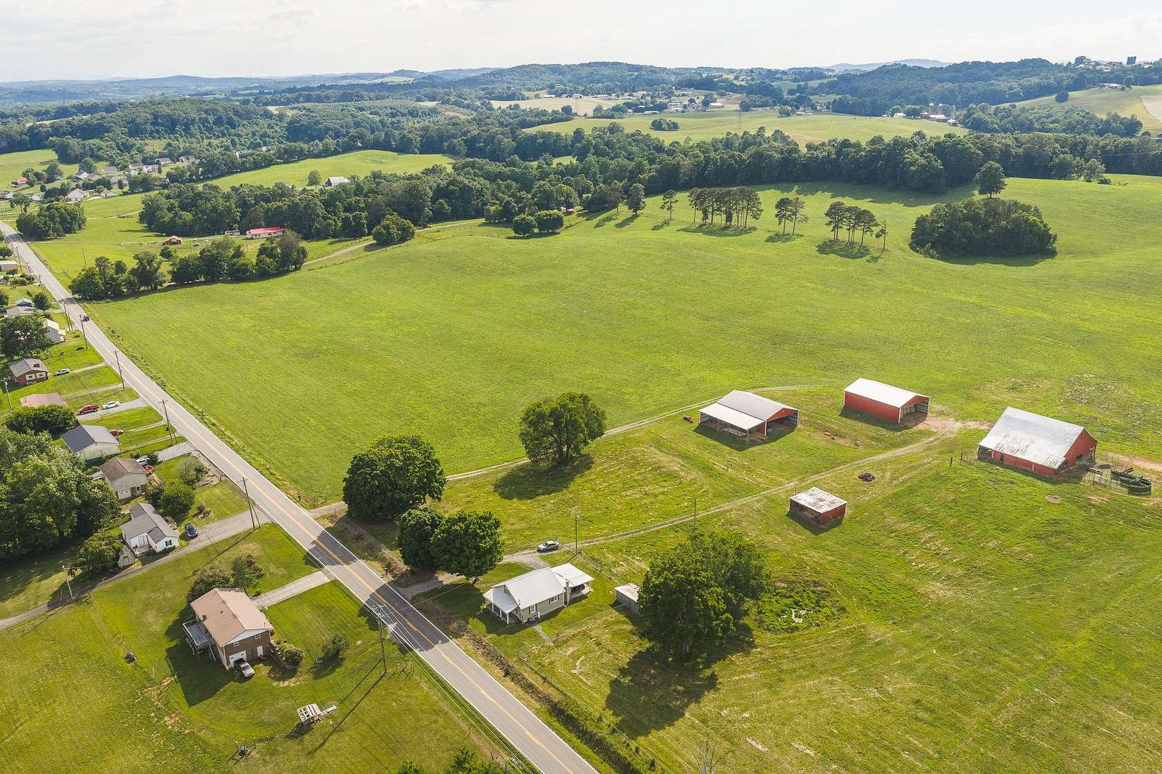 115 Acres of Land with Home for Sale in Whitesburg, Tennessee