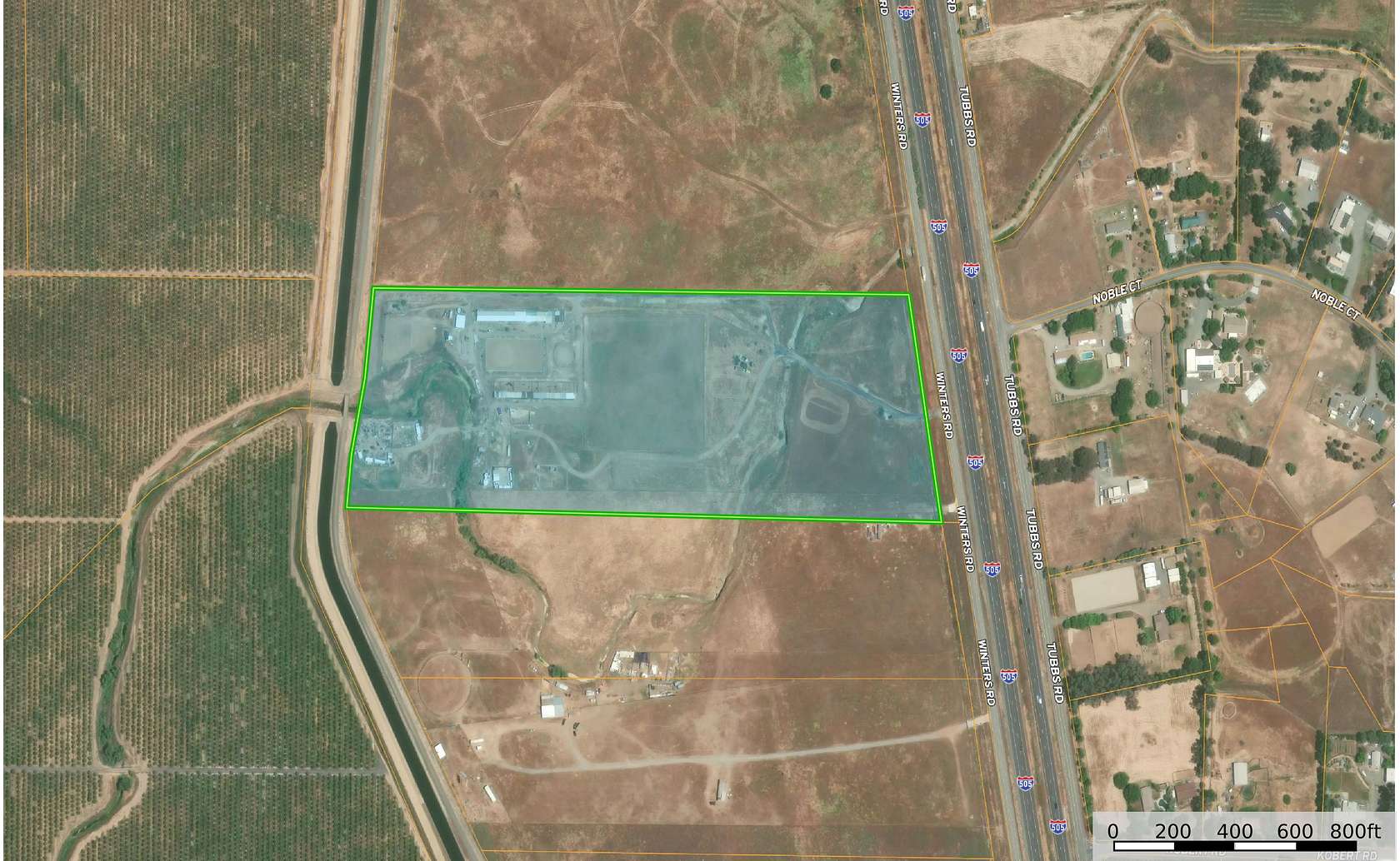 23.6 Acres of Land for Sale in Winters, California