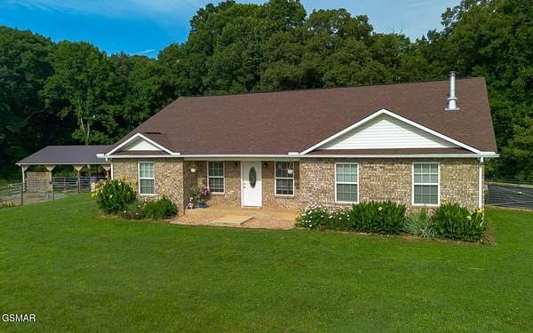 10.3 Acres of Land with Home for Sale in Jefferson City, Tennessee