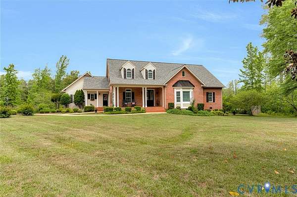 10.8 Acres of Land with Home for Sale in Montpelier, Virginia