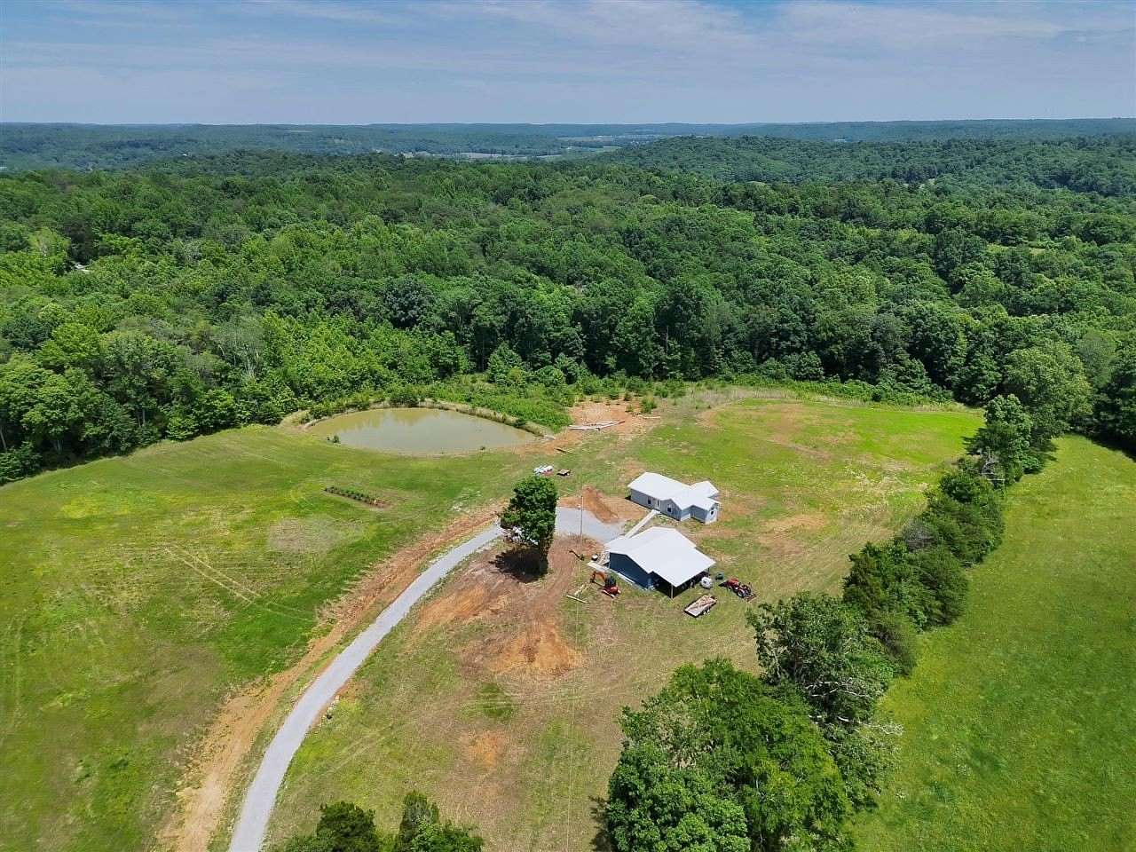 90 Acres of Land with Home for Sale in Horse Branch, Kentucky