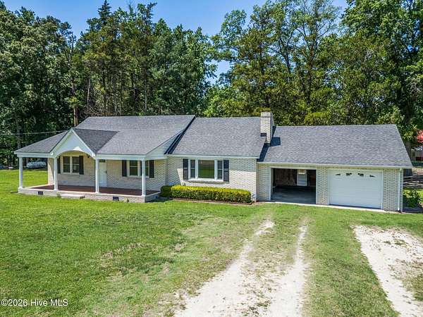 22 Acres of Land with Home for Sale in Kinston, North Carolina