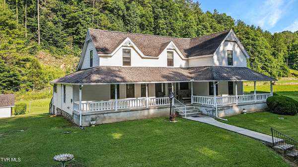 5 Acres of Land with Home for Sale in Flag Pond, Tennessee